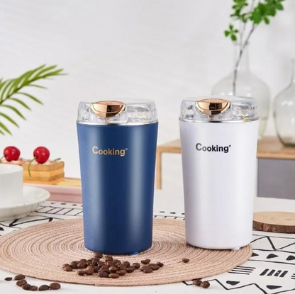 MOULIN Á ÉPICES ÉLECTRIQUE INTELLIGENT ET PORTABLE POUR TOUTES VOS FARINES ET POUDRES EN EXPRESSI Pour Usage cuisine ou Bureau