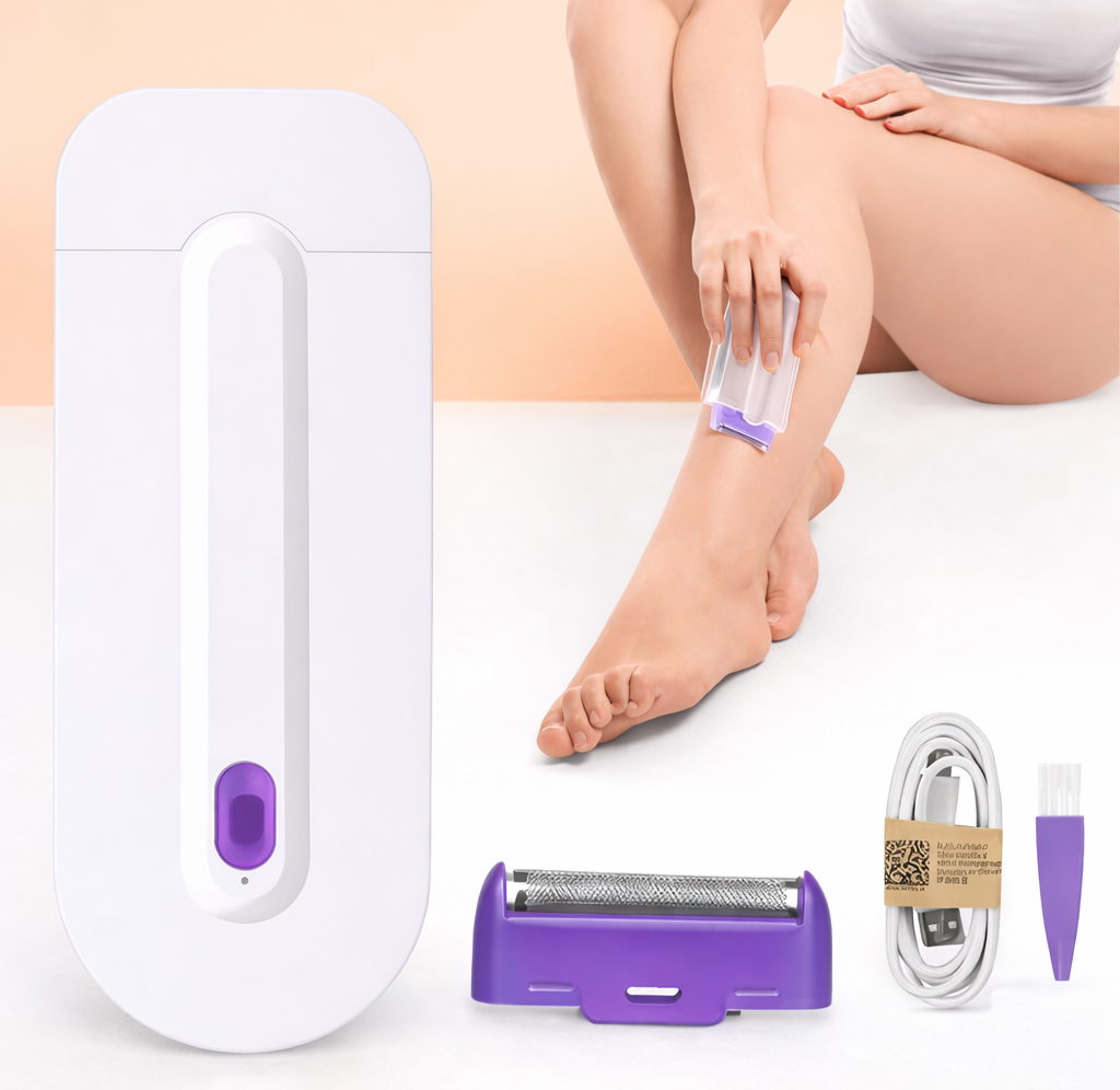 YES™ | Appareil d'Épilation Rechargeable USB pour Corps, Visage, Jambes et Maillot